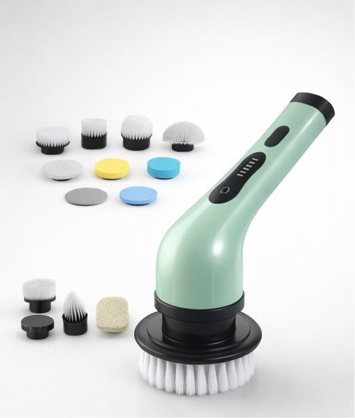 Otti Power Scrubber Pro™ — Extendable Electric Cleaning Brush for Bathroom, Tile & Grout